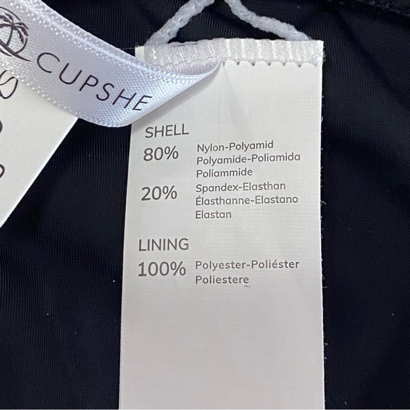 NWT CUPSHE / Black Bikini Bottom Size L - Picture 5 of 10